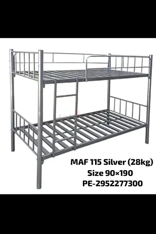 Brand New Bunk Bed Silver Colour Heavy Duty