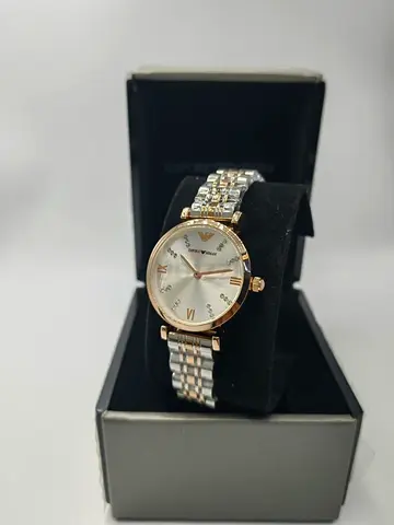 Emporio Armani Two-Tone Womens Watch (With Box)