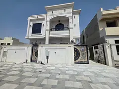🏠Villa for rent – ​​Al Helio 2, Ajman (First occupancy | Classic design) 5 master bedrooms,