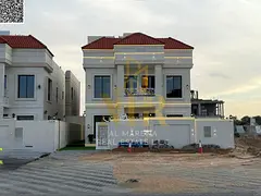 Luxury villa for sale in Al Helio 1 | Large setback | 3,014 sq ft | 5 master bedrooms | Majlis and l