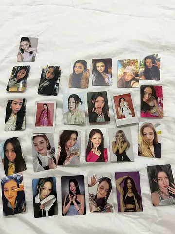 Official K-pop photocards