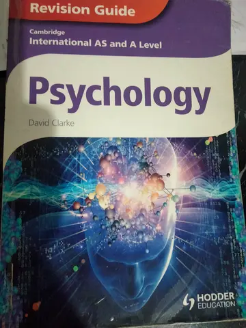 Revision book for Psychology for AS and Al level