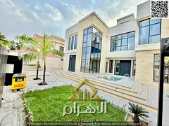 With only a 20% down payment | Own a luxury villa in Al Yasmin, Ajman | 6 master bedrooms (G+2) | Wi