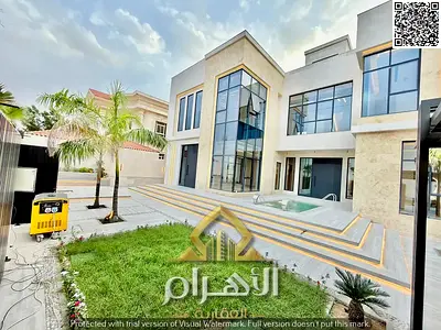 بمقدم 20% فقط | تملك فيلا فاخرة بالياسمين عجمان | 6 غرف ماستر G+2 | بمسبح وحديقة خضراء 8000 قدم