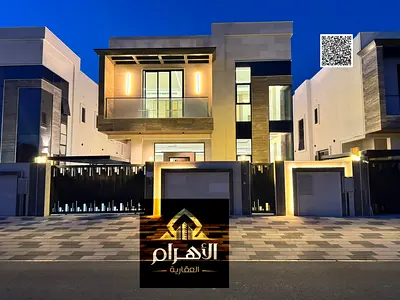 Villa for sale | Ajman | Al Bahia area | 5 master bedrooms, majlis, 2 halls, maid's room | Freehold