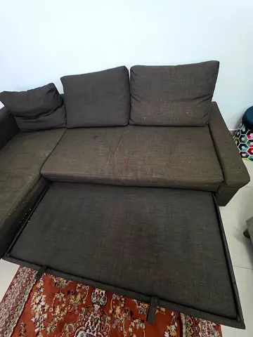 ikea FRIHETEN Corner L shape sofa with bed and storage