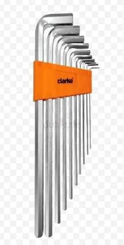 ALLEN KEY SET 1.5MM -10MM (09 PCS SET ) CLARKE