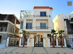 Two-story villa with a rooftop terrace and swimming pool at a special price, including electricity,