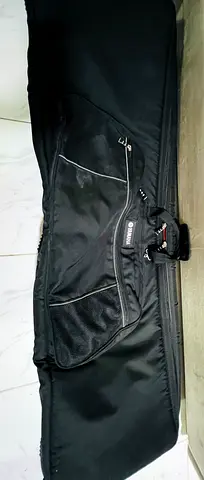 Used Long Padded Piano Bag Yamaha with 2 piano stand