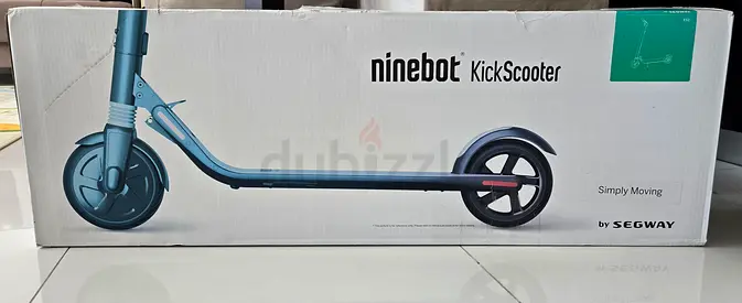 Used electric scooter with LED deck lights – good condition