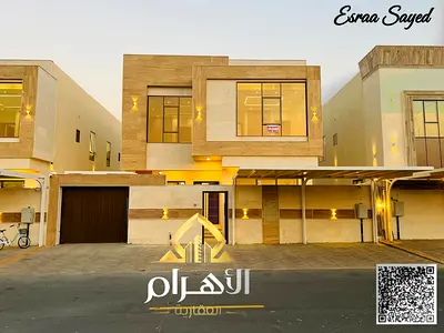 بسعر شامل المكيفات والمياه والكهرباء وتصميم فاخر مكونه من خمس غرف نوم ماستر