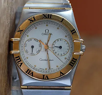 Omega constellation solid gold 18k