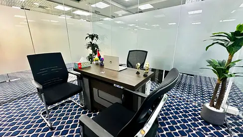 ALL INCLUSIVE | Fitted Office Space | DEWA CHILLER WIFI Free Prime Location