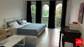 Furnished Studio | Mogul Building 183 | Pool &amp; Garden Community