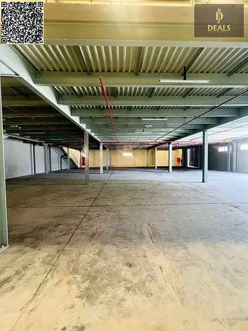 Large Warehouse for Rent in Al Jurf 1 | 13,862 Sqft with Mezzanine | Prime Industrial Location