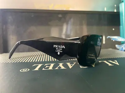 Prada Milano Black Sunglasses — Authentic Designer Shades