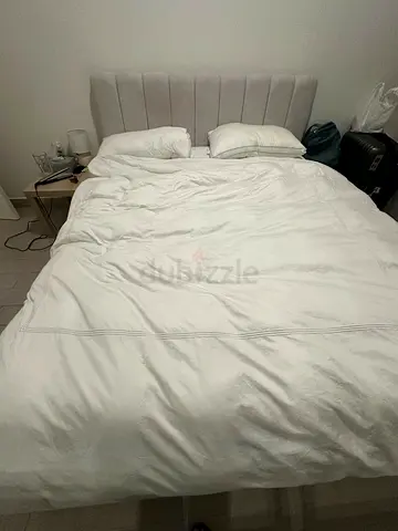 Bed frame and Mattress (Queen Size)