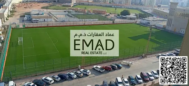 2 Bed | Stadium View |Rashidiya Towers | Balcony