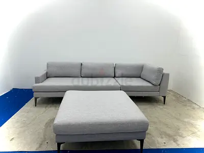 West elm grey color sofa