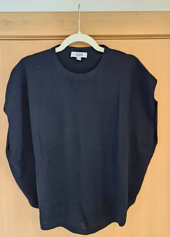 COS Short-Sleeved 100% Wool T-shirt  - Size M