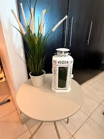 Tables and stool