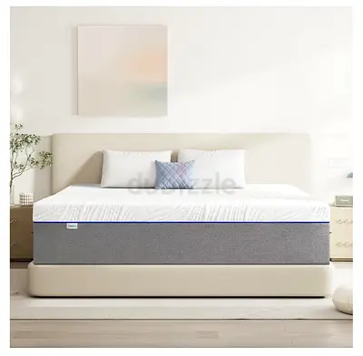 Twolike 30CM King Gel Memory Foam Mattress With Supportive and  size memory foam mattress - like new