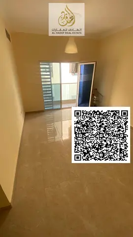 غرفة وصالة للإيجار بالجرف 2 بعجمان بحمامين وبلكونة وتشطيب ممتاز جدا بجوار المدرسة الوطنية وقريب من الجامعة والمحكمة والمرور بنايه نضيفه جدا بموقع مميز