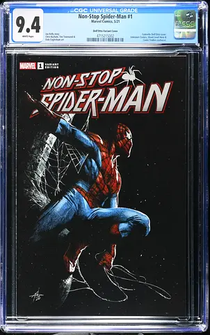 Comics Magazine 2021 Marvel Comics Issue # 1 CGC 9.4 Non-Stop Spider-Man