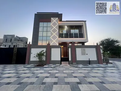 Luxury Corner Villa G+1 Near Mosque & Park | Central AC | 5 Master Bedrooms | Free Transfer