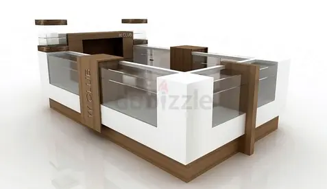 Modern Retail Mall Kiosk Design