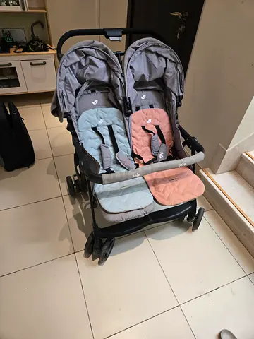 Joie Twin Double Stroller - Well Used, Good Condition