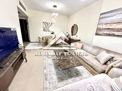Monthly rent: One bedroom and living room in Al Taawun area with free internet and parking