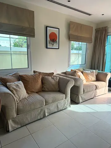 2 Elegant Neutral Sofas