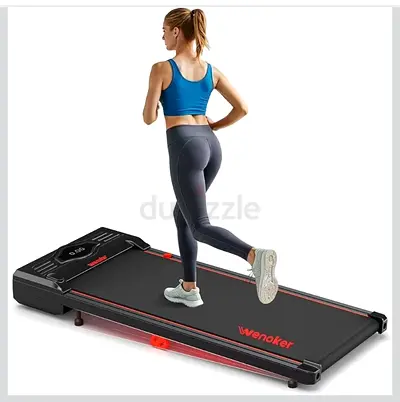 Slim Motorized Walking Treadmill — Compact Home Runner