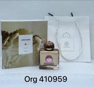 Amouage Dia 40 perfume with original box and bag