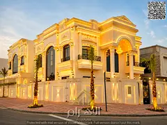 With only a 10% down payment | Own a luxurious classic villa in Al Helio 2, Ajman | 5 master bedroom