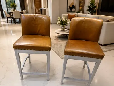 Leather stools