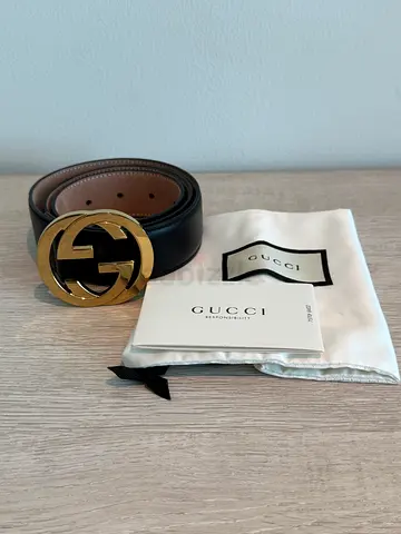 Authentic Gucci Leather Belt 75/30