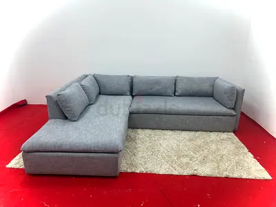 Selling pottery barn lshape sofa
