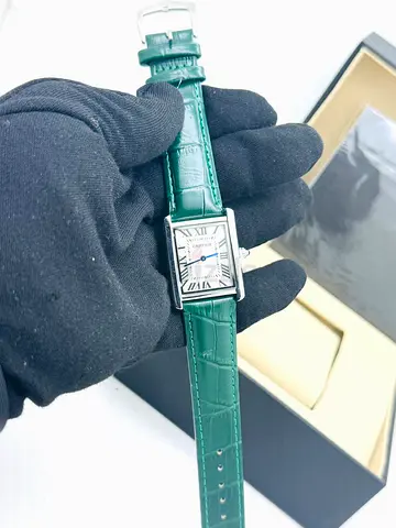 Cartier tank mens watch