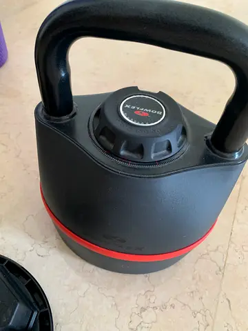 Adjustable Kettlebell (Weight Plate Style)  3 to 18 kilos perfect condition