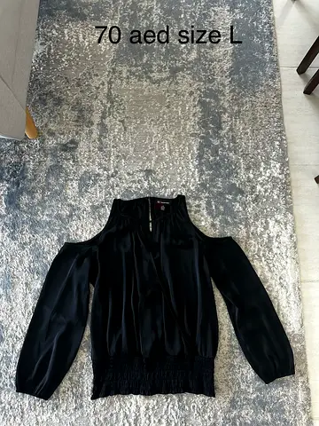 Satin blouse size L