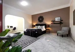 Huge  Stylish Master Bedroom in Al Manara