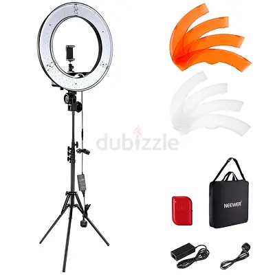 Neewer LED Ring Light Kit with Stand  Carry Bag – Barely Used