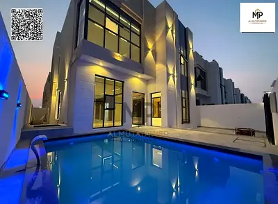 Villa for sale, very large area, including registration fees, with a private pool, close to all ser