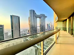 Burj Khalifa View | 2BR Apartment | Burj Vista 1 | Spacious Balcony