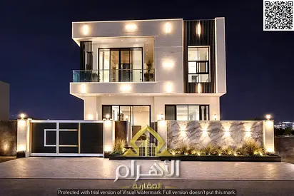 فرصة سكنية واستثمارية | تملك فيلا فاخرة بالياسمين عجمان خلف الحديقة | 5 غرف نوم | بسعر تنافسي 4000 قدم