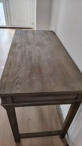 Solid Wood Writing Desk with Single Drawer - Light Oak Finish REDUCED PRICE