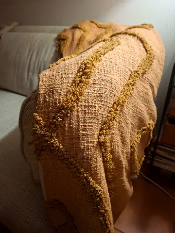 Woven Textured Throw