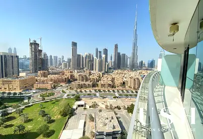 Furnished 1BR | Burj View | Vacant | Elegant